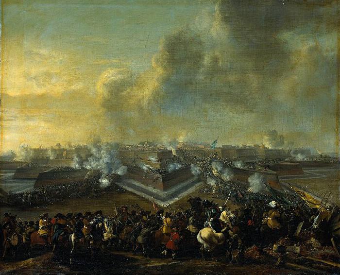 Pieter Wouwerman The storming of Coevoorden, 30 december 1672 oil painting picture